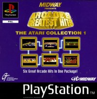 Arcade's Greatest Hits Atari Collection PAL Playstation PAL box art